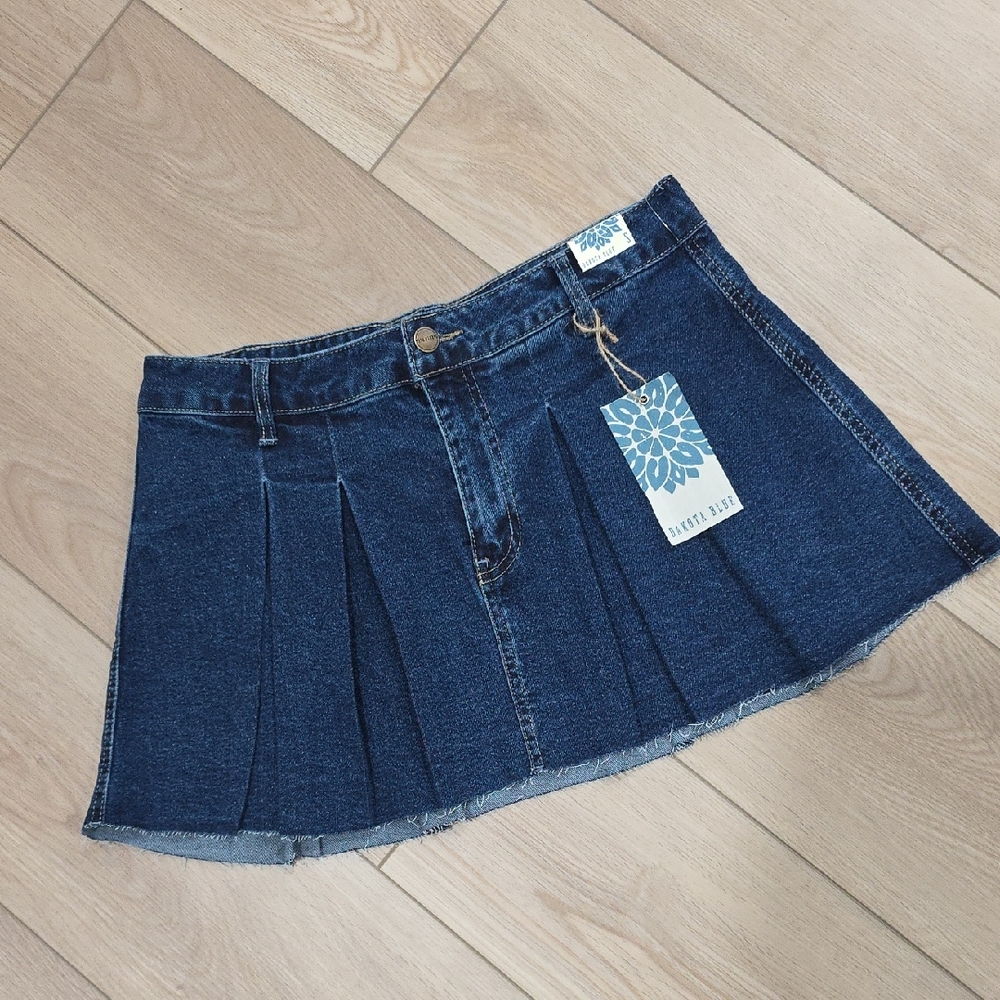 Denim Mini Skirt